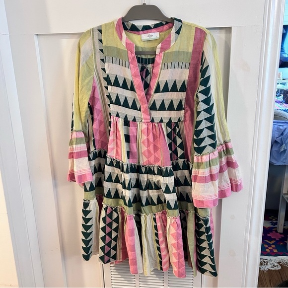 Anthropologie Devotion Twins Ella dress in multi pink - Picture 3 of 7